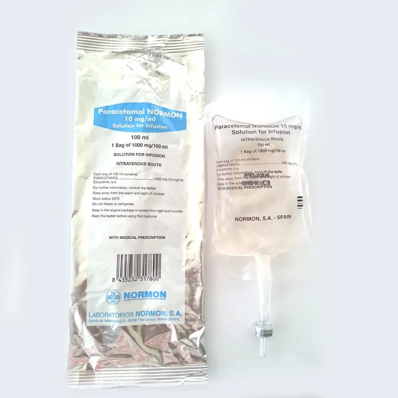 Paracetamol Normon 10 mg/ml solution for infusion EFG solution for infusion