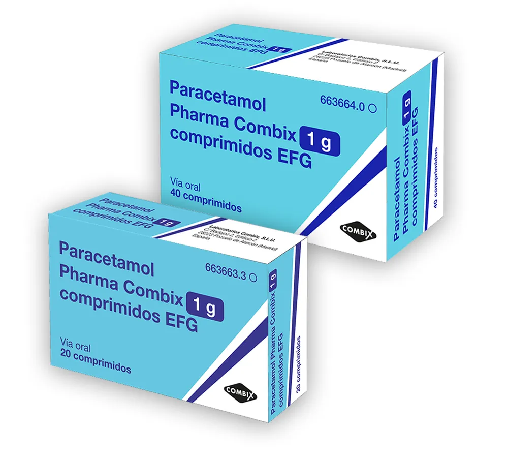 Paracetamolo Pharma Combix 1 g compresse EFG compresse