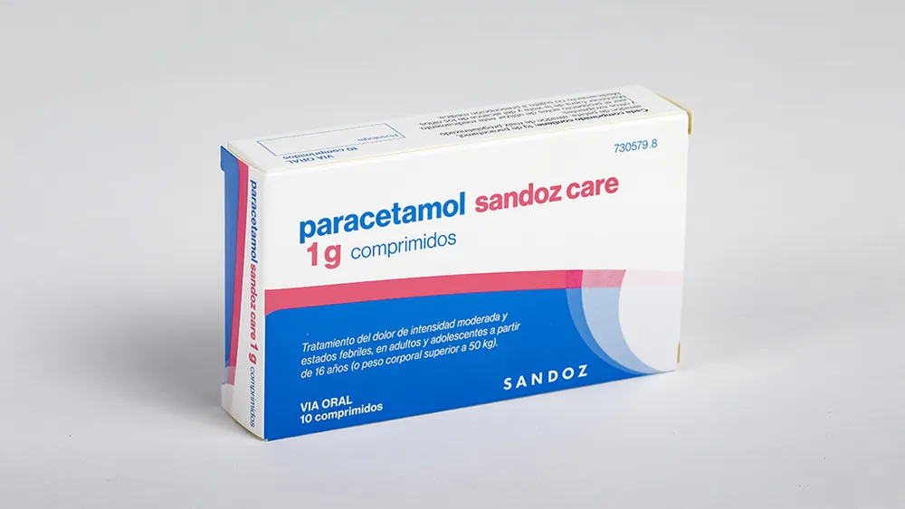 Paracetamol Sandoz Care 1 g tablets EFG tablets