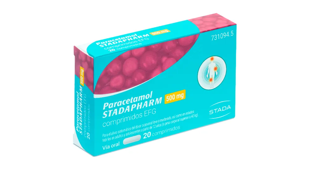 Paracetamolo Stadapharm 500 mg compresse EFG compresse