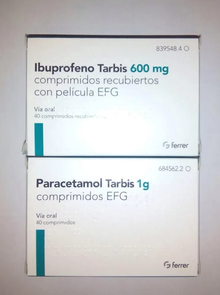 Paracetamol Tarbis Farma 1 g tablets EFG tablets