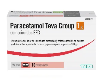 Paracetamolo Teva Group 1 g compresse EFG compresse