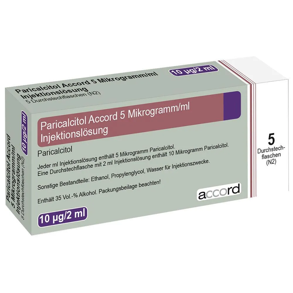 Paricalcitol Accord 5 microgrammi/ml soluzione iniettabile EFG soluzione per iniezione