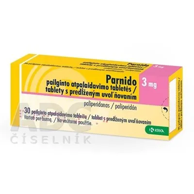 Parnido 3 mg compresse a rilascio prolungato EFG compresse, a rilascio prolungato