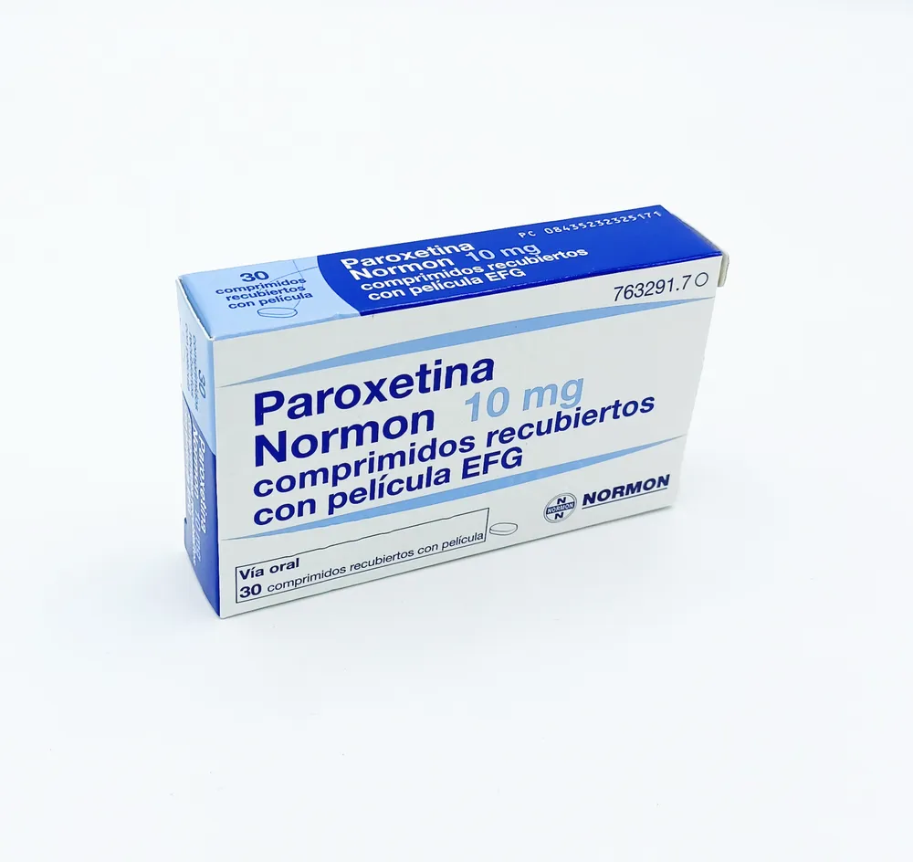 Paroxetine Normon 10 mg film-coated tablets EFG tablets, film-coated