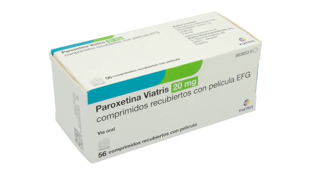 Paroxetine Viatris 20 mg film-coated tablets EFG tablets, film-coated