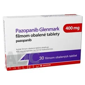Pazopanib Glenmark 400 mg film-coated tablets EFG tablets, film-coated