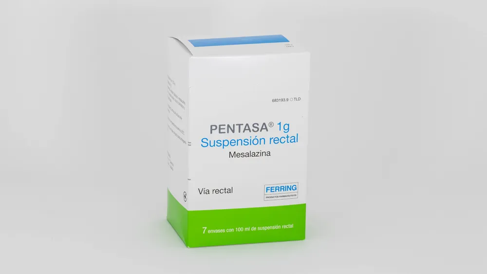 Pentasa 1 g sospensione rettale sospensione, rettale
