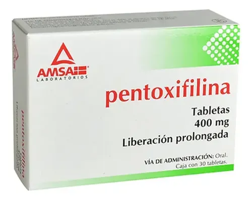 Pentossifillina Vir 400 mg compresse a rilascio prolungato EFG compresse, a rilascio prolungato