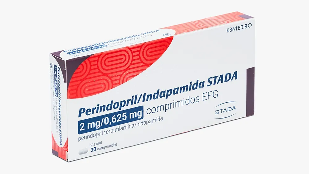 Perindopril/indapamide Stada 2 mg/0,625 mg compresse EFG compresse