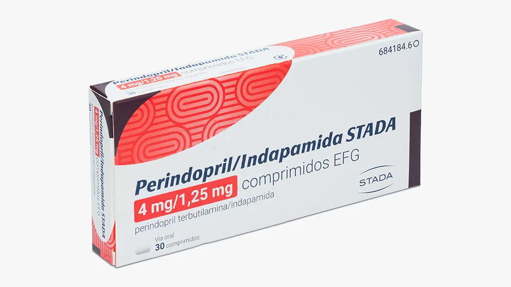 Perindopril/indapamide Stada 4 mg/1,25 mg compresse EFG compresse