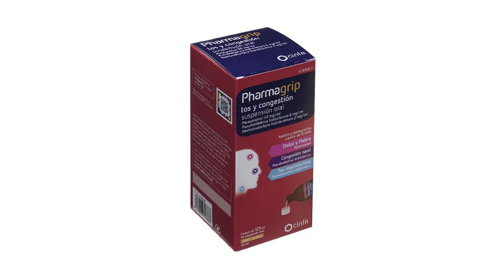 Pharmagrip Tos y Congestion sospensione orale sospensione, orale