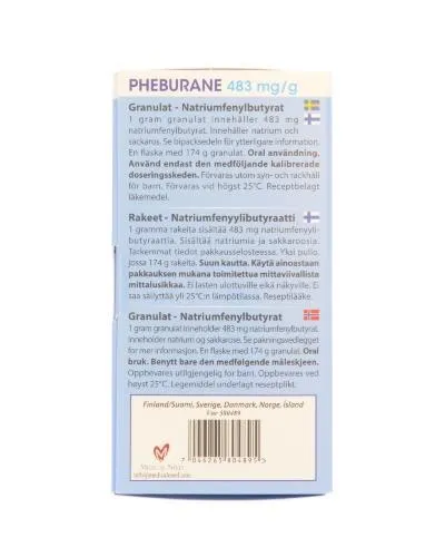 Pheburane 483 mg/g granules granules
