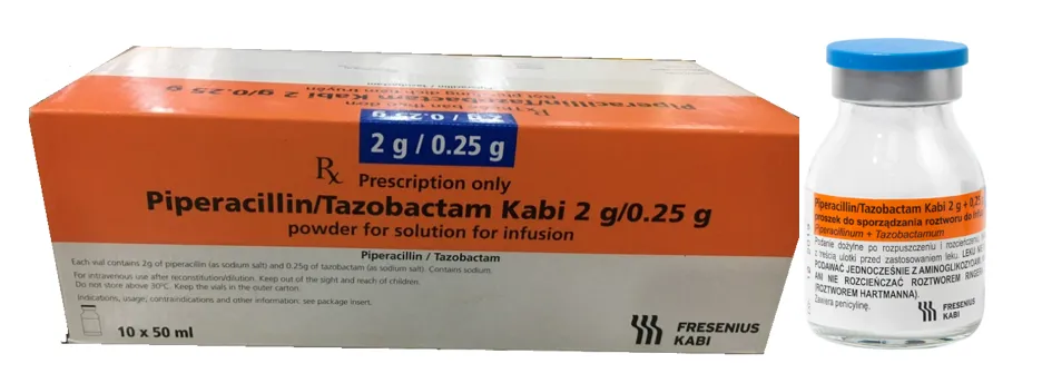 Piperacillina/tazobactam Kabi 2 g/0,25 g polvere per soluzione per infusione EFG polvere per soluzione per infusione
