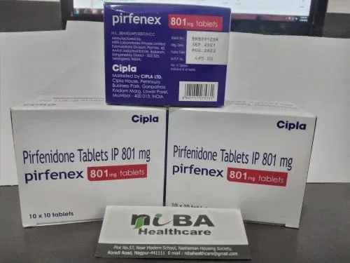 Pirfenidone Cipla 801 mg compresse rivestite con film EFG compresse, rivestite con film