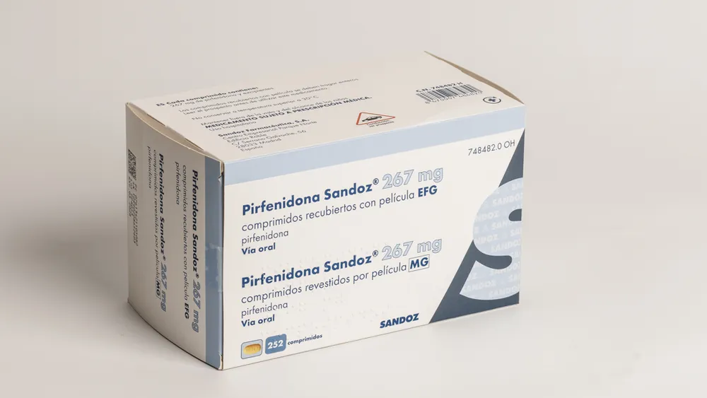 Pirfenidone Sandoz 267 mg compresse rivestite con film EFG compresse, rivestite con film