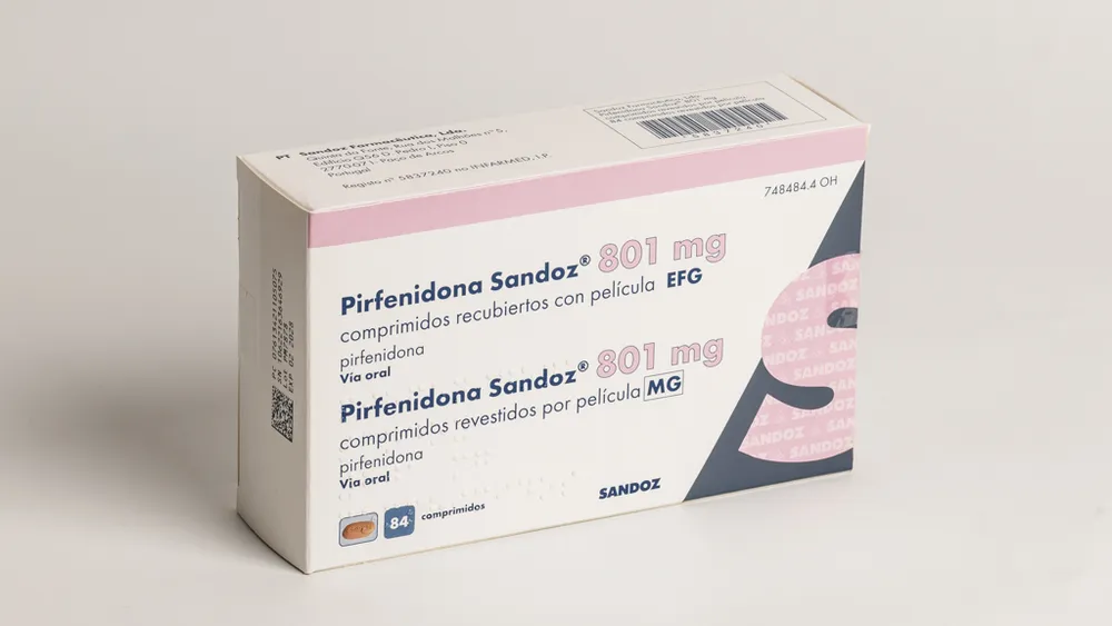 Pirfenidone Sandoz 801 mg film-coated tablets EFG tablets, film-coated