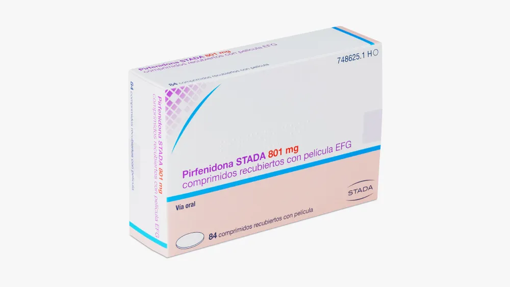 Pirfenidone Stada 801 mg compresse rivestite con film EFG compresse, rivestite con film