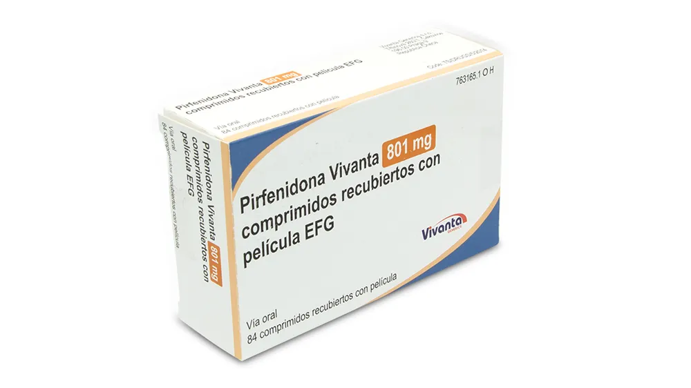 Pirfenidone Vivanta 801 mg compresse rivestite con film EFG compresse, rivestite con film