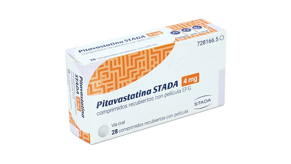 Pitavastatina Stada 4 mg compresse rivestite con film EFG compresse, rivestite con film
