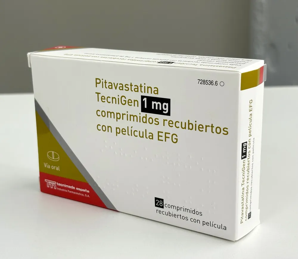 Pitavastatina Tecnigen 1 mg compresse rivestite con film EFG compresse, rivestite con film
