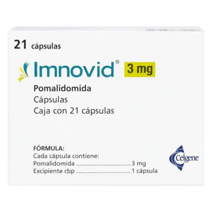 Pomalidomide Krka 3 mg hard capsules EFG capsules, hard
