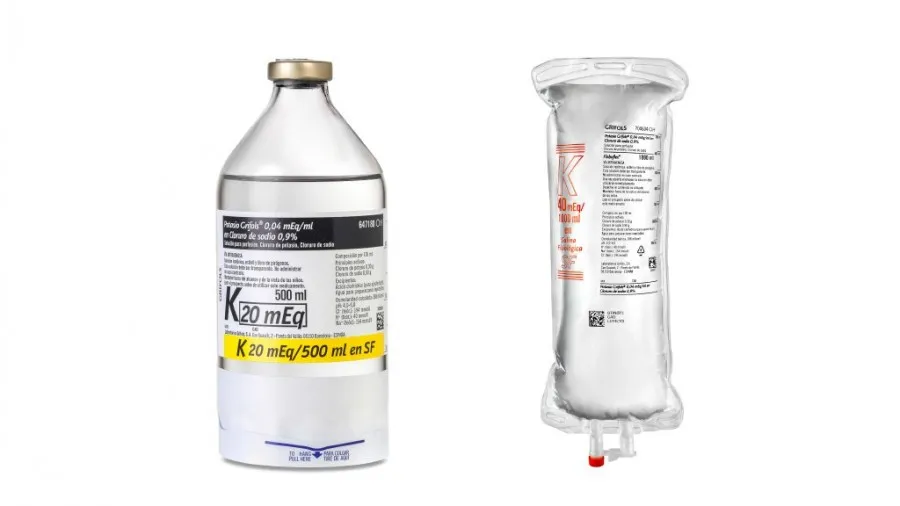 Potassium B. Braun 0.04 mEq/ml prediluted in sodium chloride 9 mg/ml solution for infusion solution for infusion