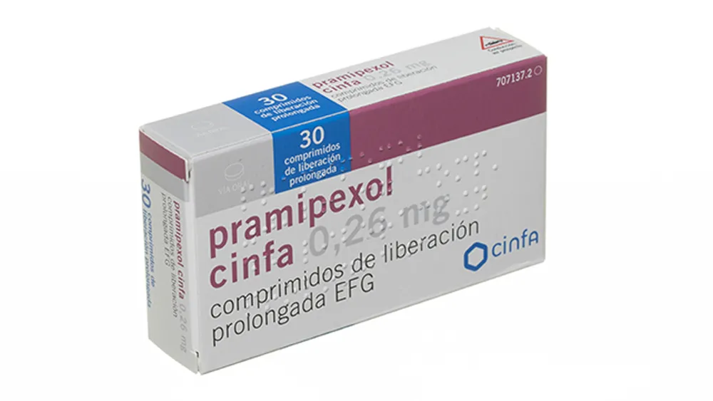 Pramipexole Aurovitas Spain 0.26 mg prolonged-release tablets EFG tablets, prolonged-release