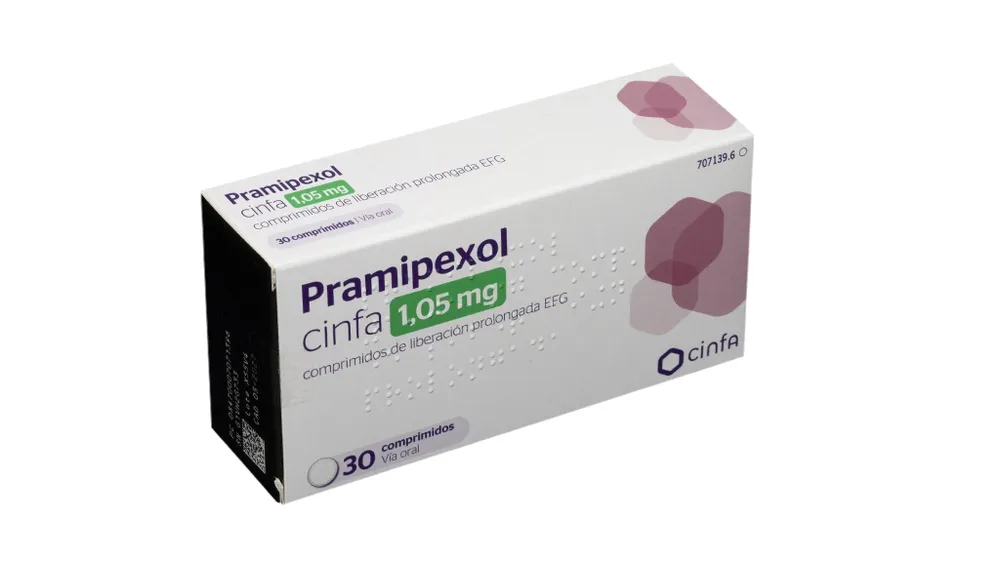 Pramipexole Aurovitas Spain 1.05 mg prolonged-release tablets EFG tablets, prolonged-release