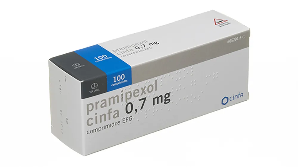 Pramipexole CINFA 0.7 mg tablets EFG tablets