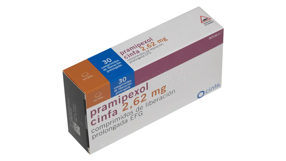 Pramipexole CINFA 2.62 mg prolonged-release tablets EFG tablets, prolonged-release