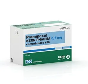 PRAMIPEXOL KERN PHARMA 0,7 mg COMPRIMIDOS EFG COMPRIMIDO