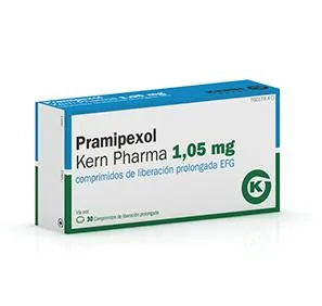 Pramipexole Kern Pharma 1.05 mg prolonged-release tablets EFG tablets, prolonged-release