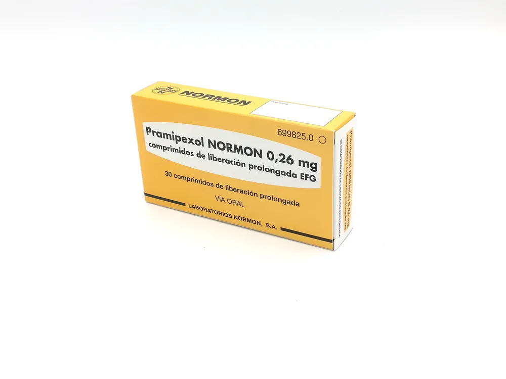 Pramipexole Normon 0.26 mg prolonged-release tablets EFG tablets, prolonged-release