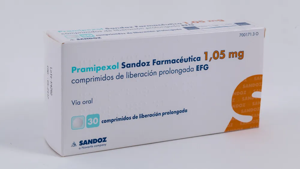 Pramipexolo Sandoz Farmaceutica 1,05 mg compresse a rilascio prolungato EFG compresse, a rilascio prolungato