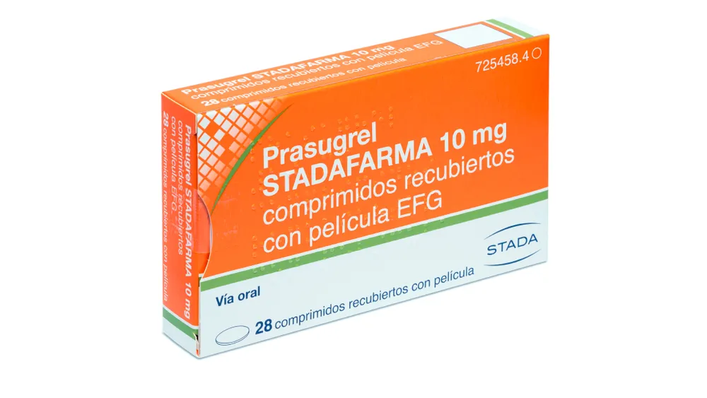 Prasugrel Stadafarma 10 mg compresse rivestite con film EFG compresse, rivestite con film