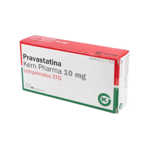 Pravastatin Kern Pharma 10 mg tablets EFG tablets