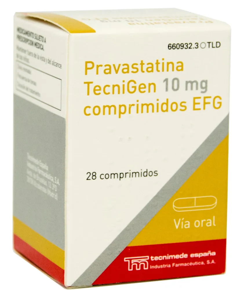 Pravastatin Qualigen 10 mg tablets EFG tablets