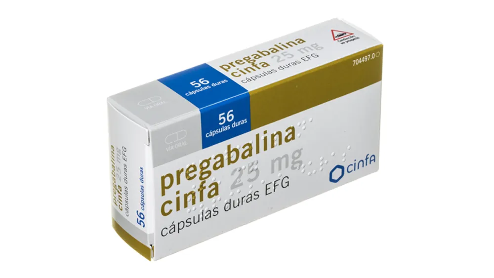 Pregabalina Cinfa 25 mg capsule rigide EFG capsule, rigide