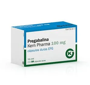 Pregabalina Kern Pharma 100 mg capsule rigide EFG capsule, rigide