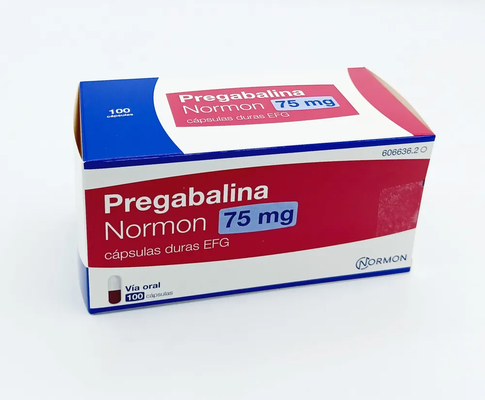 Pregabalin Normon 75 mg hard capsules EFG capsules, hard