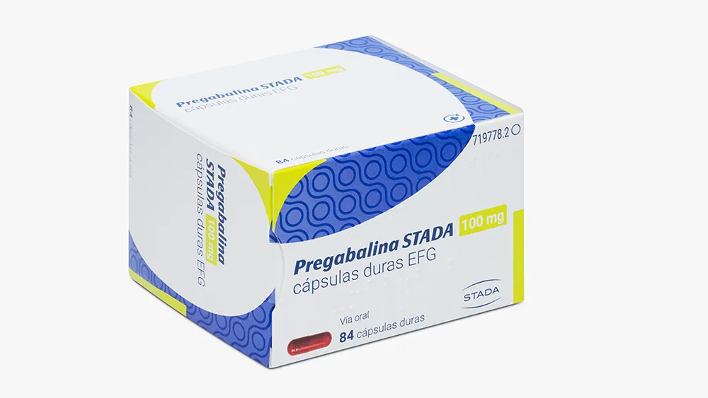 Pregabalin Stada 100 mg hard capsules EFG capsules, hard
