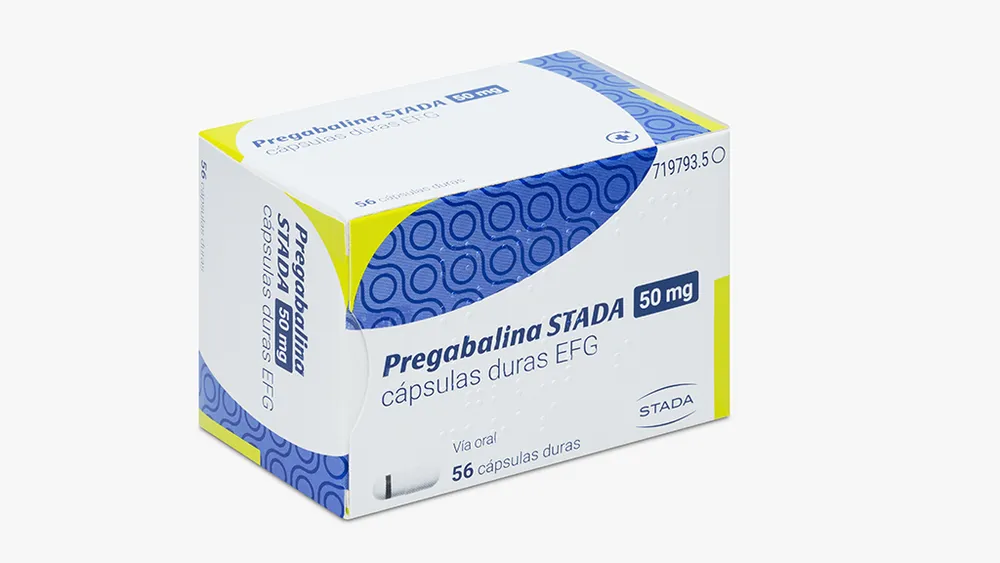 Pregabalin Stada 50 mg hard capsules EFG capsules, hard