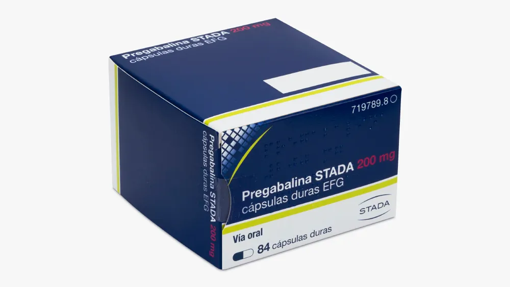 Pregabalin TAD 200 mg hard capsules EFG capsules, hard