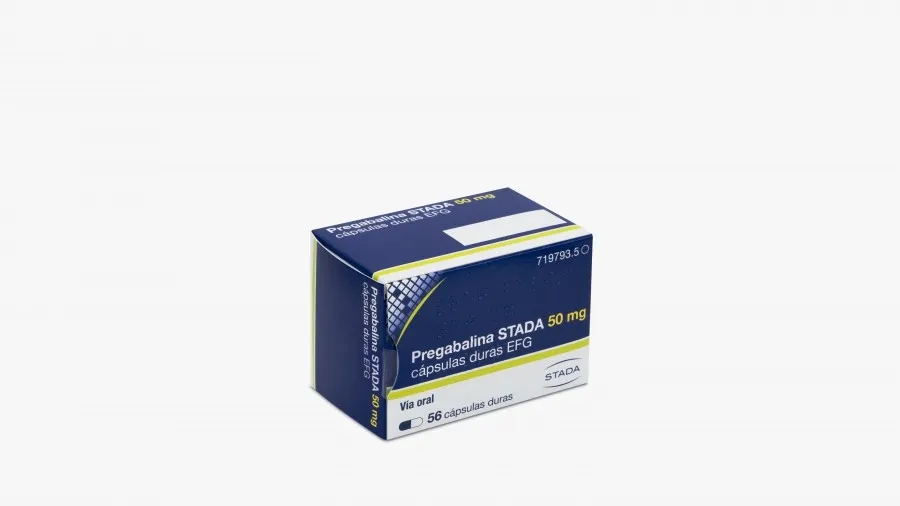 Pregabalina TAD 50 mg capsule rigide EFG capsule, rigide