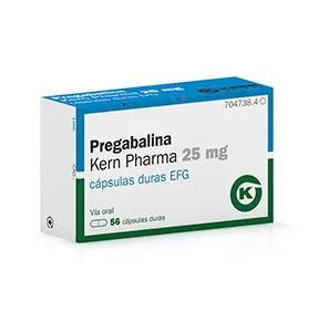 Pregabalin Tarbis Farma 25 mg hard capsules EFG capsules, hard