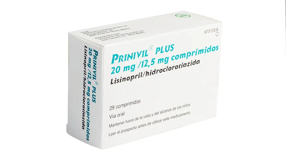 Prinivil Plus 20 mg/12,5 mg compresse compresse