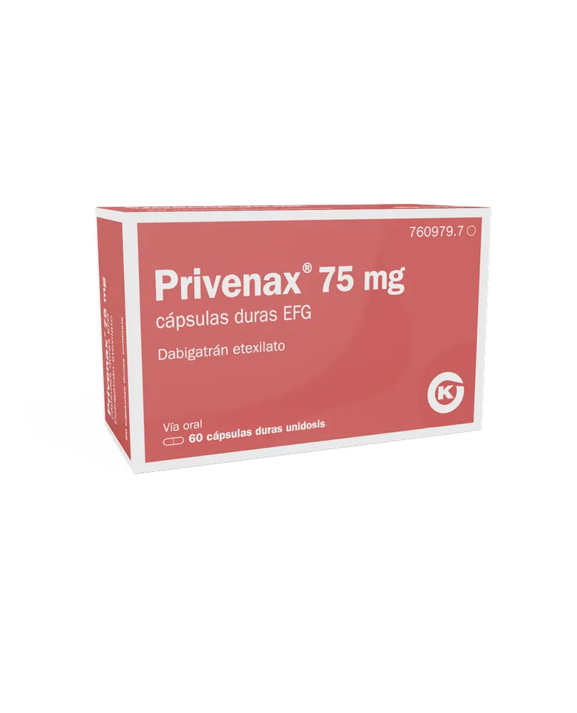 Privenax 75 mg hard capsules EFG capsules, hard