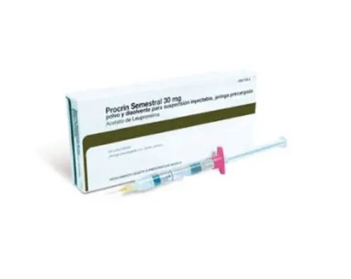 Procrin semestrale 30 mg polvere e solvente per sospensione iniettabile in siringa preriempita polvere e solvente per soluzione iniettabile in siringa preriempita