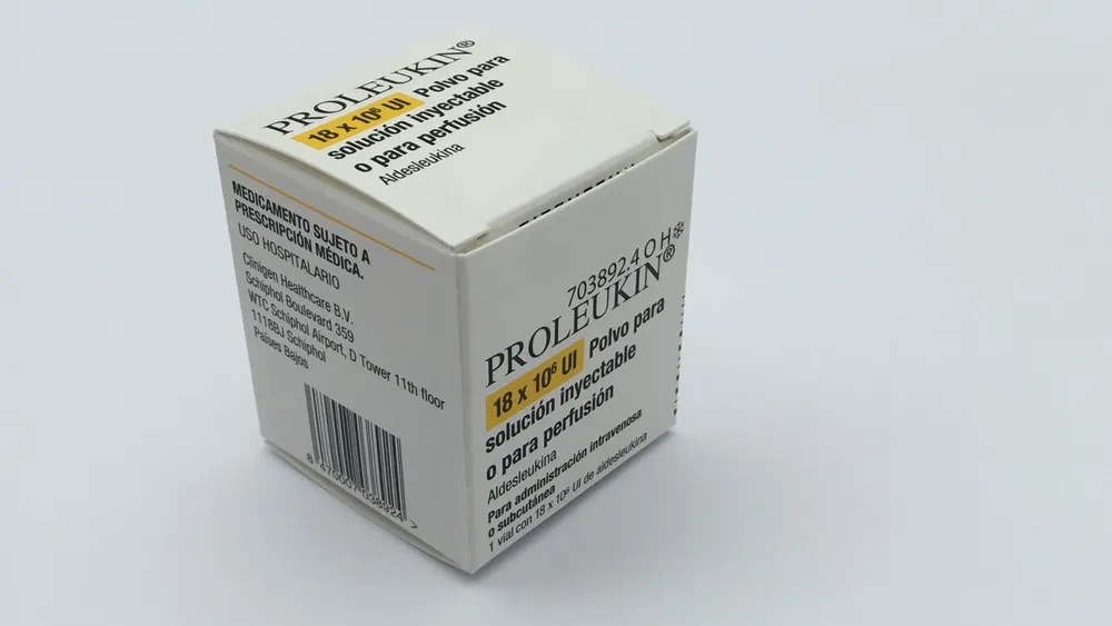 Proleukin 18 x 10(6) IU powder for solution for injection or for infusion powder for injectable solution and for perfusion